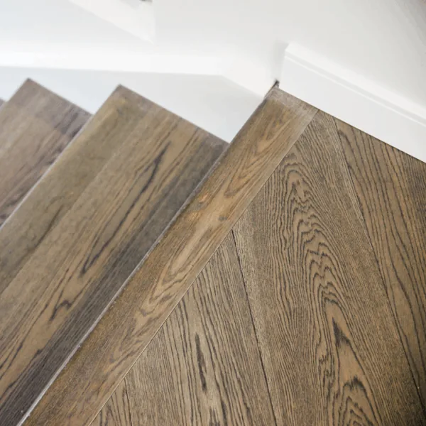 Stair installation, done by one crew start to finish